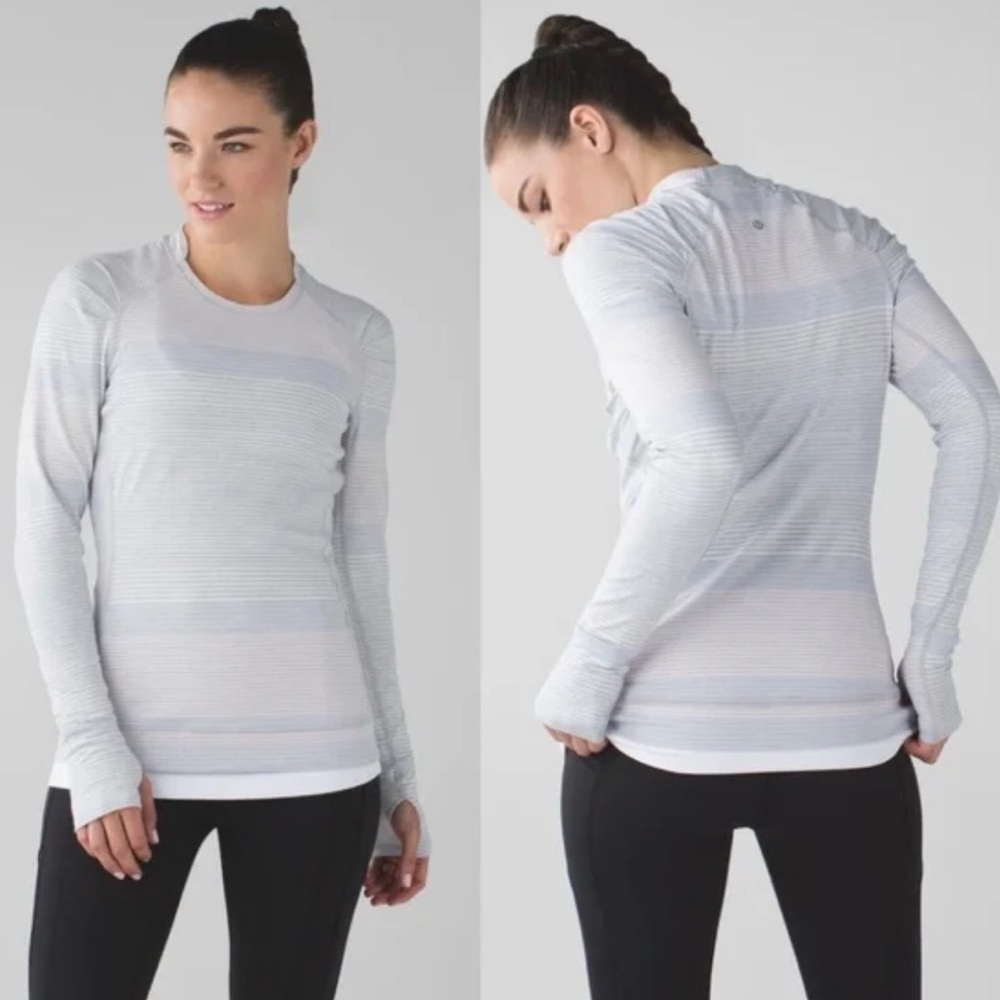 Lululemon Think Fast Long Sleeve Top